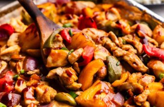 Sheet Pan Hawaiian Hen and Veggies