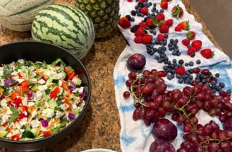 Meal prep for teenagers and decreasing packaged snacks