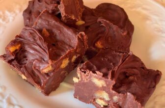 EASIEST FUDGE EVER – The Southern Girl Cooks
