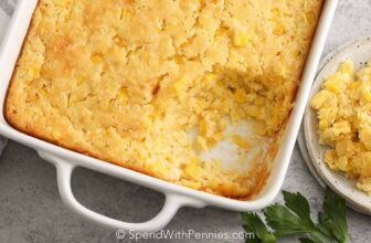 Corn Casserole (6 Easy Elements)