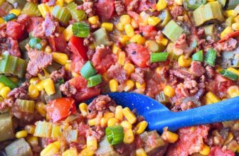 OKRA AND CORN-The Southern Woman Cooks-Cajun Model