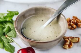 Arugula Salad Dressing (Simply 3 Substances!)